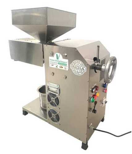 Silver 4500 Watt Cold Press Oil Extraction Machine