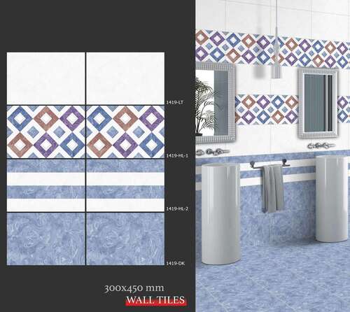 Glossy Finish Kitchen Series Ceramic Wall Tiles