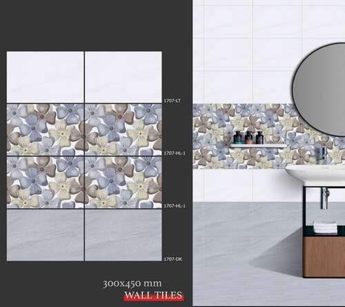 Light Brown Color Glossy Finish Kitchen Series Ceramic Wall Tiles - Durable Fine Finish, Non-Slip