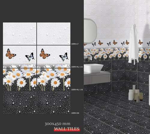 Light Brown Ceramic Wall Tiles for Bathroom