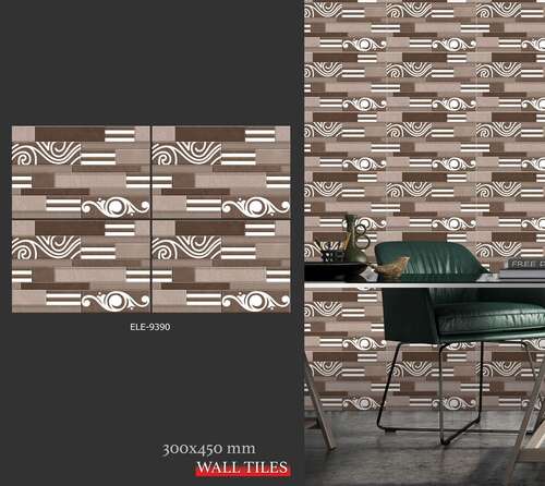 Glossy Finish Ceramic Wall Tiles - New Durable Fine Finish, Non-Slip Surface