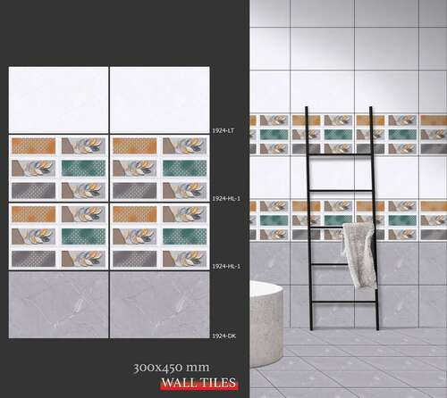Glossy Series Ceramic Wall Tiles - Fine Finished, Durable Non-Slip Design with Reasonable Pricing