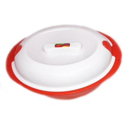 Oval Shape Plastic Casserole for Salad and Chapati - Heavy Duty PP Plastic, Standard Size | Customize Color, Lightweight, Durable Quality, Long Functional Life