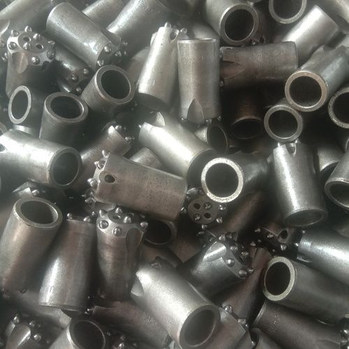 Silver Carbon Steel Button Bit For Drilling Machine