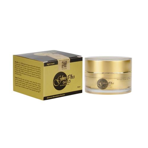 Glow Plus Gold Skin Whitening, Fairness Night Cream