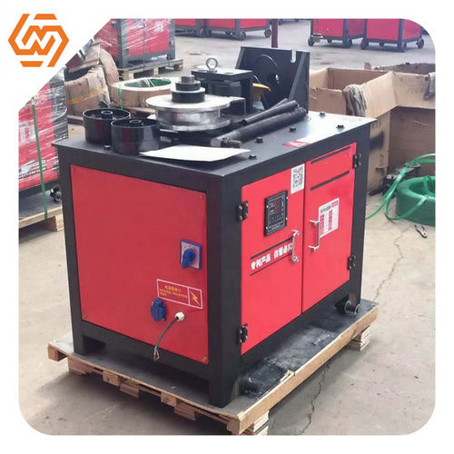 Red Rectangular Square Cnc Tube And Pipe Tube Bending Machine