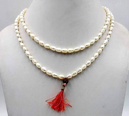 108 Beads Pearl Mala