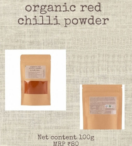 Organic Red Chilli Powder 100g (Available in Pack of 1 x 24 Unit)