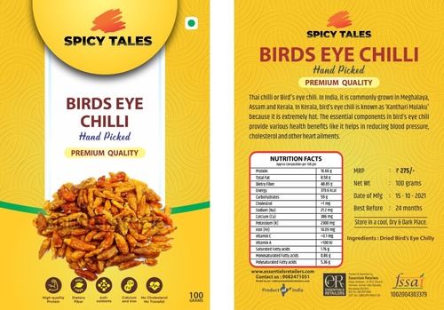 Various Rich In Taste Bird Eye Chilli