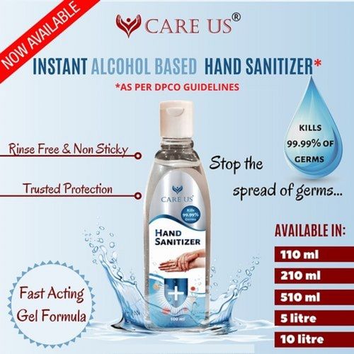 Instant Rinse Free Non Sticky Alcohol Based Rubbing Hand Sanitizer With Aloe Vera Glycerol And Neem Age Group: Women