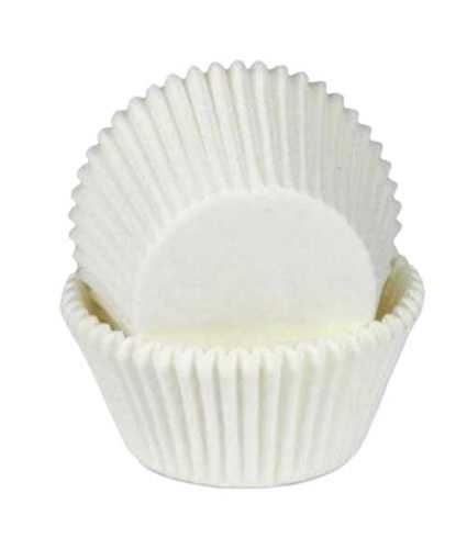 Eco Friendly Silicone Cupcake White Muffin Baking Cups