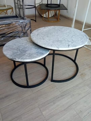 Coffee Table Set - ABS Material, Multi Color | Amazing Finish for a Vibrant Living Room Experience