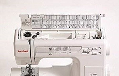 Janome HD3000 Heavy-Duty Sewing Machine with 18 Built-in Stitches + Hard  Case