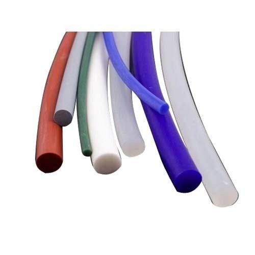 Flexible 2 To 75 MM 50 To 80 Shore Hardness Color Silicon Rubber Profile