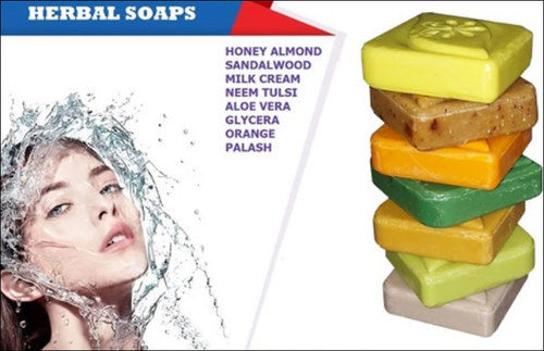 Solid 100% Pure Herbal Soap For Bath, All Skin Types