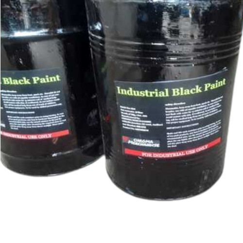 High Gloss Acrylic Industrial Black Paint For Marking Urban Roads Expressways And Parking Lots - Oil Absorption: Yes