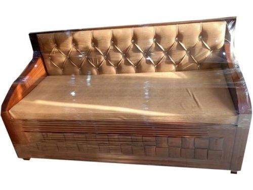 Three Seater Brown Sofa Cum Bed - Feature: Eco-Friendly