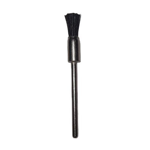 Orange 5Mm Black End Brush For Polishing, Cleaning