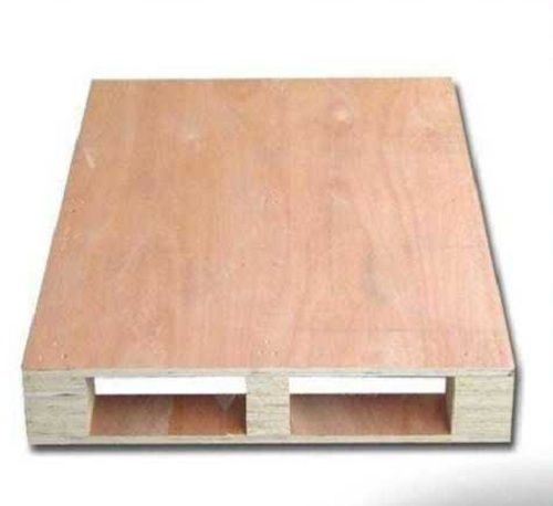 Rectangular Pine Wood 2 Way Single Faced Roll Style Plywood Pallets