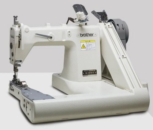 White Semi Automatic Single Needle Feed Off The Arm Sewing Machine Max Sewing Speed : 3000 To 4000 Spm