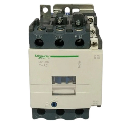 3 Poles Schneider Lc1D50 Power Contactor - Application: Industrial