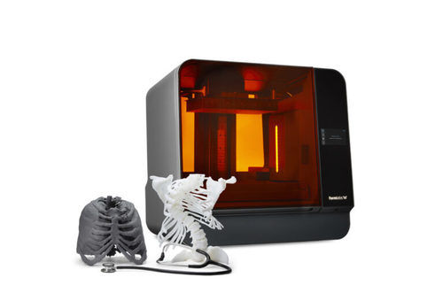 Automatic Formlabs 3BL 3D Printer for Large Medical Devices and Anatomic Replicas