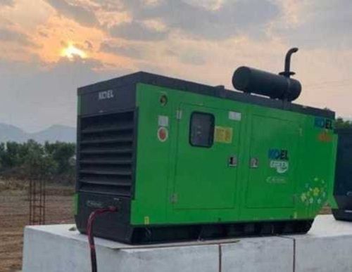 Green 82.5 Kva Industrial Diesel Generator 3 Phase With 8 Hours Running Capacity