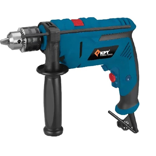 KPT KID-13 Impact Drill - Metal, 600W Power, 13mm Drill Diameter | Lock-On Switch, Low Maintenance, Industrial & Home Use