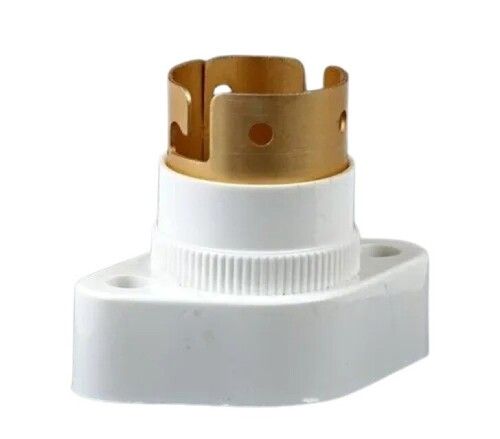 White Color Bulb Socket Holder