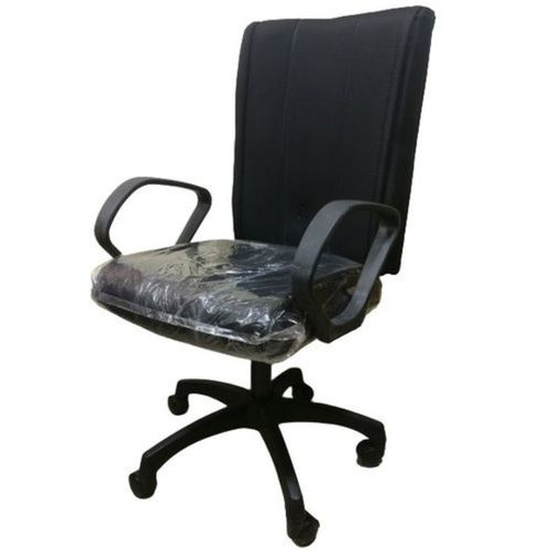 Karisma Black Office Rolling Chair - Finish: Fine