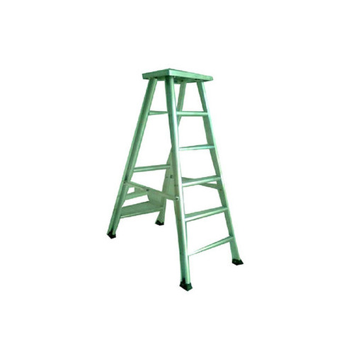 Aluminium Ladders - 5 Ft, Silver Color With Platform | High Strength, Sturdy Design, Long Working Life, Crack Proof