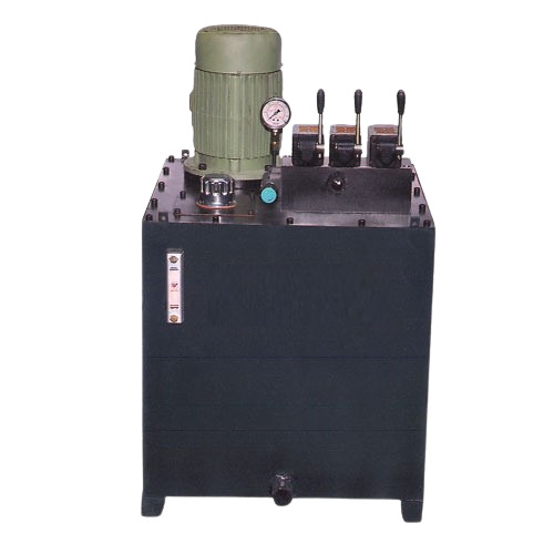 Mild Steel Hydraulic Power Pack - Color: Black