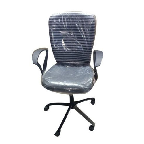 Low Back Revolving Chair - Color: Blue