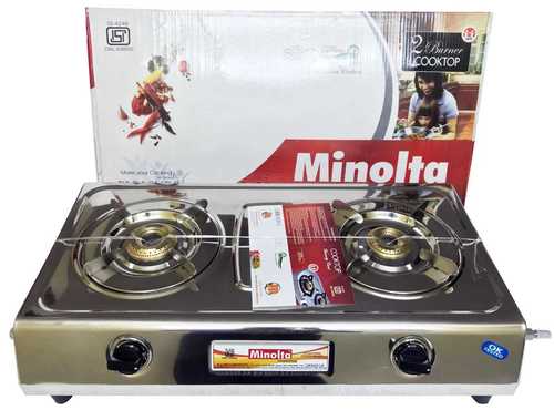 Rectangular Polished Lpg Gas Stove For Cooking, High Pressure, Low Pressure Application: Home