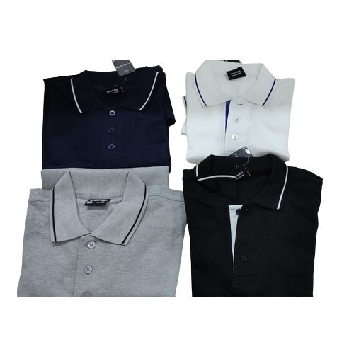 Mens Solid Plain Corporate Polo T-Shirt