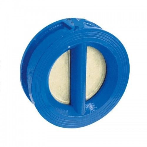 50MM to 150MM Paint Coated Sant Dual Plate Check Valve For Industrial Use