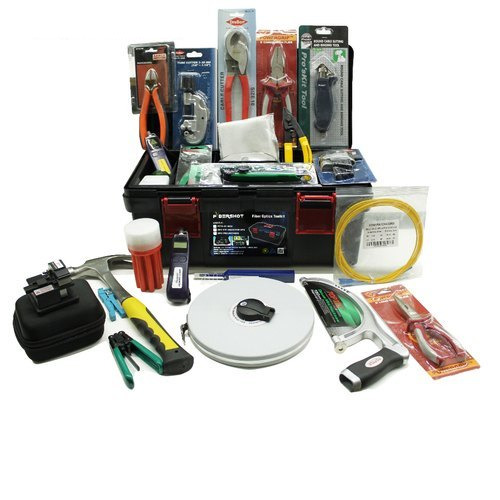Fibershot Project Toolkit - 23 Piece Multicolor Plastic Set | For Visual Fault Locating Multi-Shape Tools