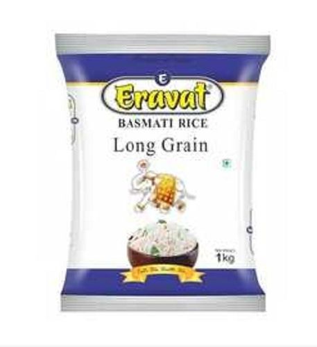 Eravat White Long Grain Organic Pure Premium Basmati Rice 1 Kg Bag
