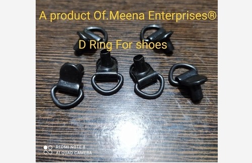 डी शेप और स्टर्डनेस डिज़ाइन और स्ट्रेंथ के साथ माइल्ड स्टील लेदर सेफ्टी शूज़ आईलेट