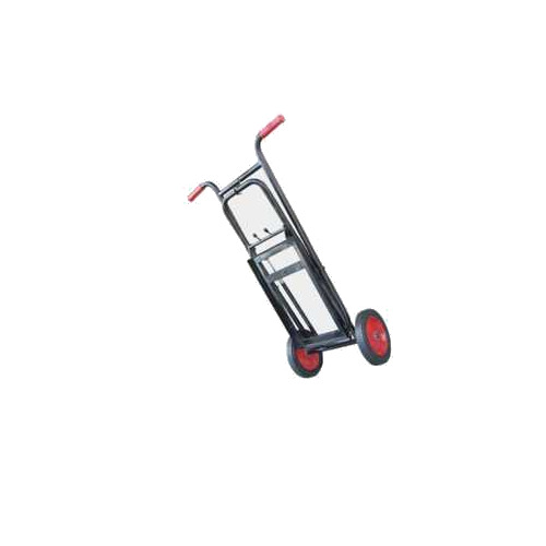 Industrial Alloy Steel Carriage Stand - Color: Red