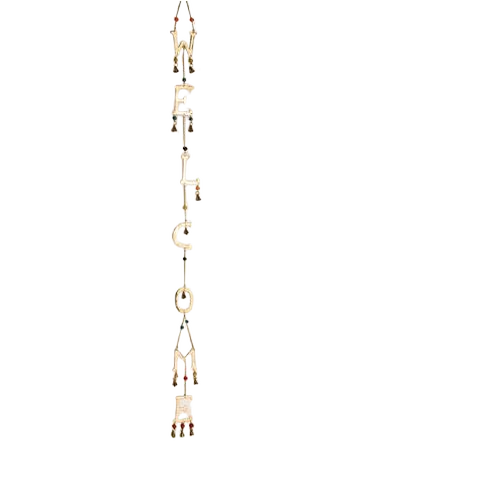 Brass Wind Chime - 100-200 Gram, Multi Color Finish | Corrosion Resistant, Durable, Easy to Clean, Water Resistant