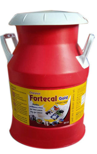 Chelated Fortecal Gold Milk Cane Animal Feed Supplement 20 Liter