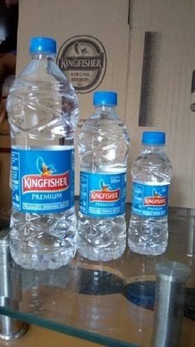 Pure And Proper Sealed Kingfisher Packed Mineral Drinking Water 1 Liter