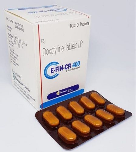 Doxofylline 400Mg Tablets Ip For Chronic Obstructive Pulmonary Disease (Copd) General Medicines