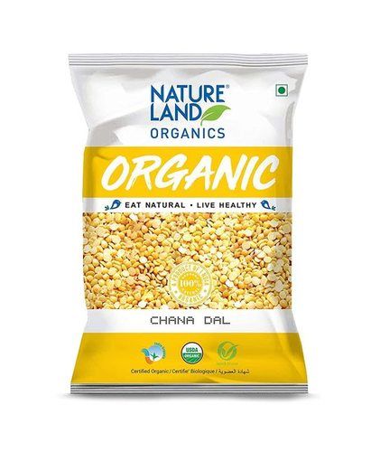 100 Percent Fresh and Natural Nature Land Organic Chana Dal, Healthy And Tasty 