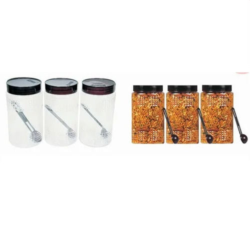 1000ml Pet Jar Plain (Pack Of 3pcs)