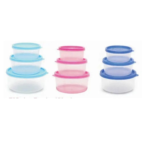 Plastic 2000ml 3 In 1 Air Tight Microwave Containers