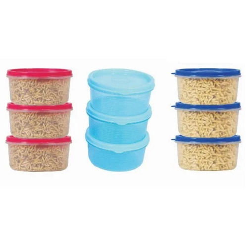 Plastic 400ml Air Tight Microwave Containers (Pack Of 3)