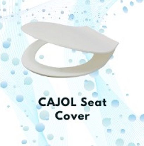 Cajol Durable Fine Finishing White Toilet Seat Cover