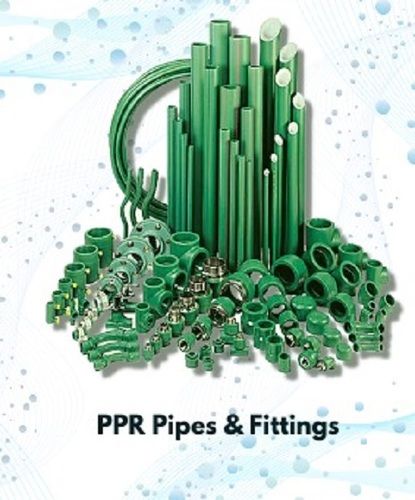 Plastic Fine Finishing High Strength Green Ppr Pipe